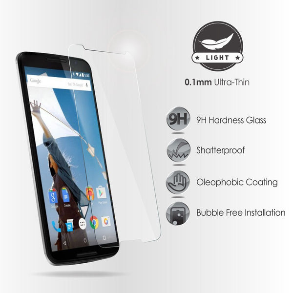 Nexus 6 Tempered Glass Light