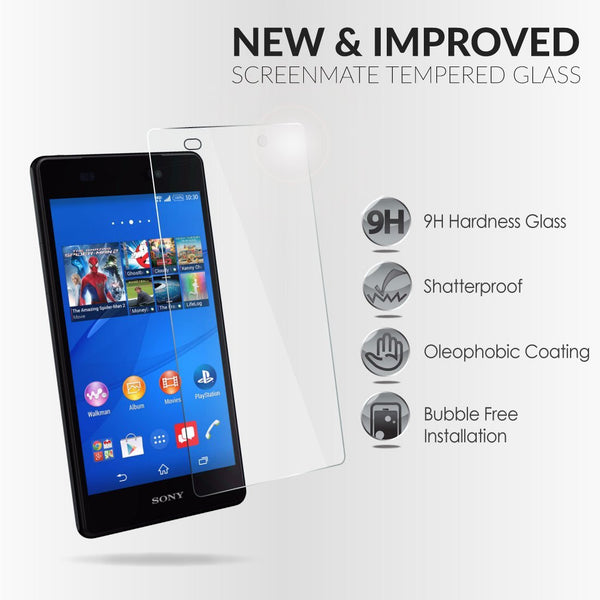 Sony Xperia Z3v Tempered Glass