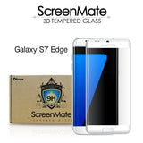 Samsung Galaxy S7 edge ScreenMate 3D Max Full Cover Tempered Glass - White