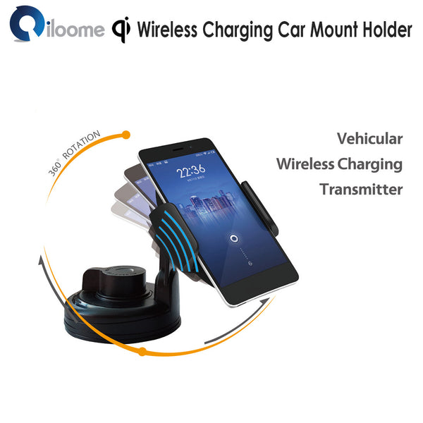 Qi Wireless Charging Car Mount Holder