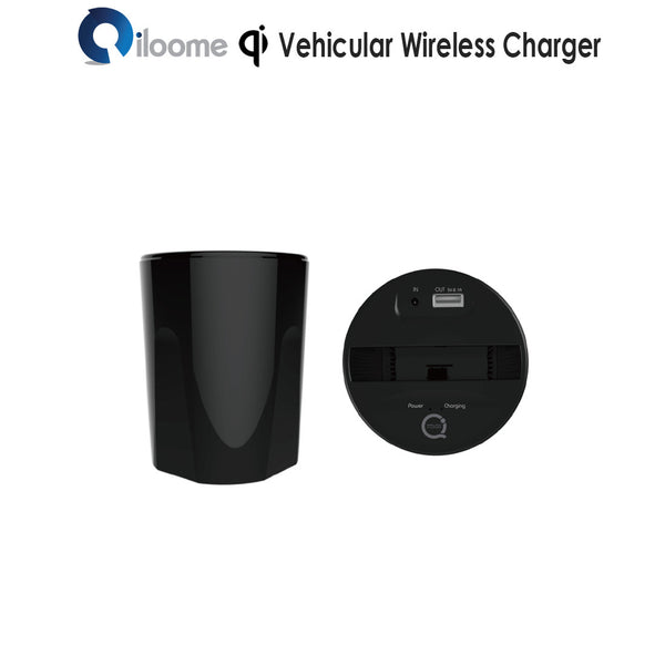Qi Vehicular Wireless Charger - Cup Holder Type